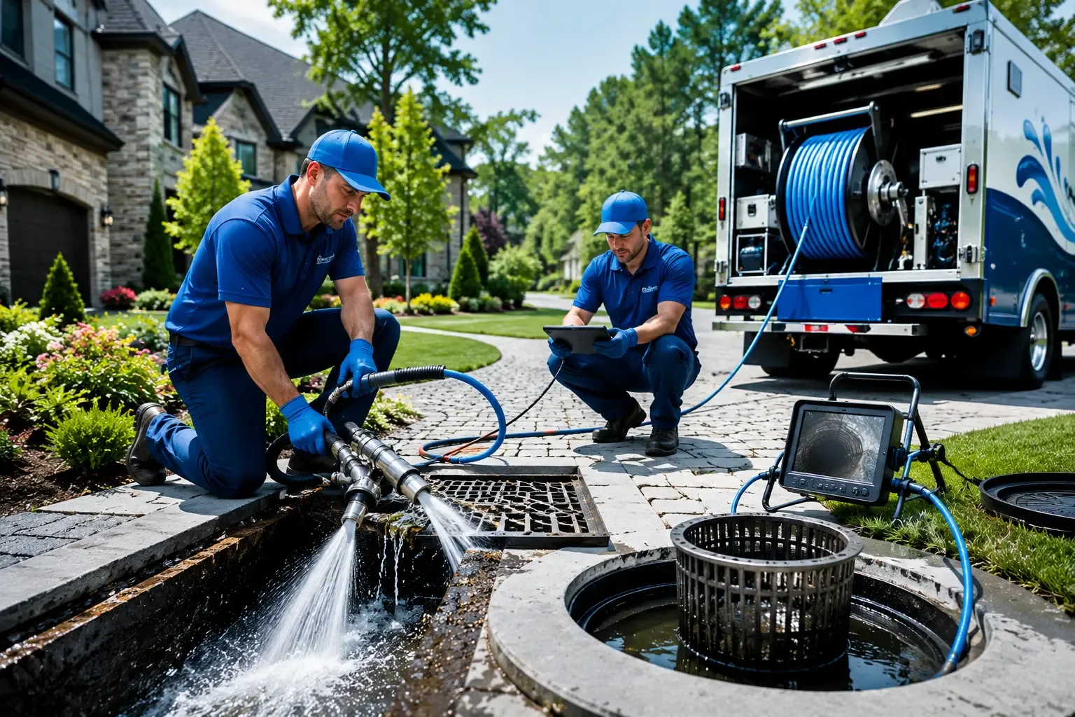 Local outdoor drain cleaning professionals in Cooksburg, PA
